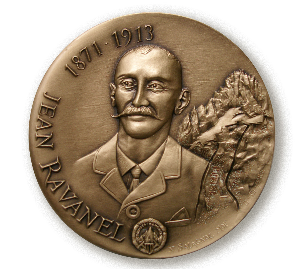 Médaille Jean RAVANEL, guide honoré en 2007