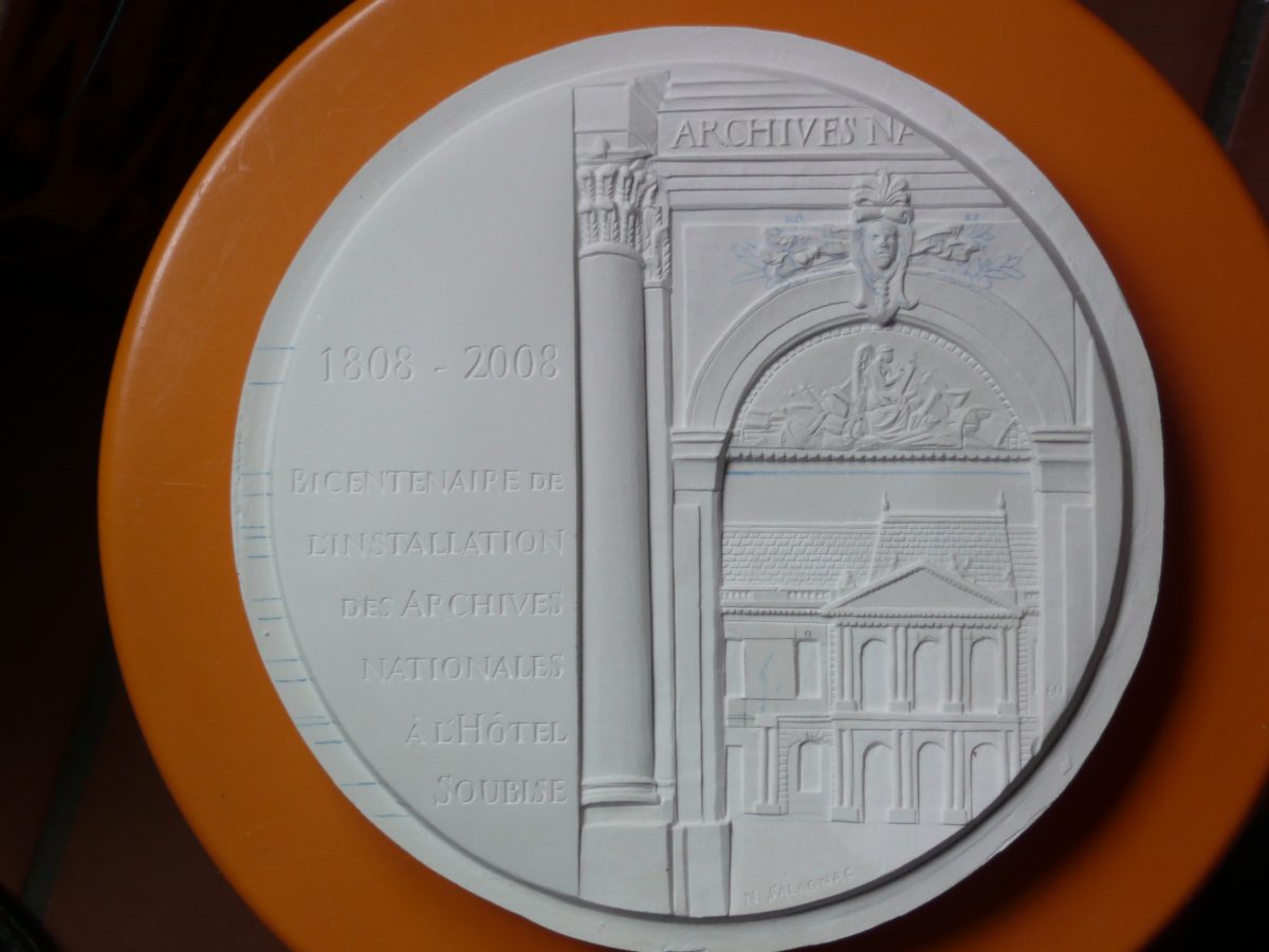 Les Archives Nationales ont 200 ans, nouvelle médaille