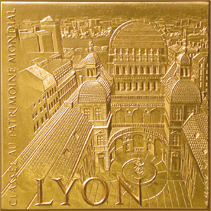 Médaille officielle de la ville de Lyon