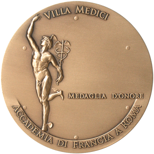 Médaille d’honneur de la Villa Médicis, Académie de France à Rome – 2008