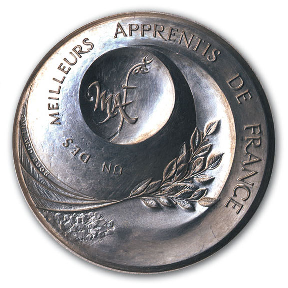 La nouvelle médaille pour les Meilleurs Apprentis de France