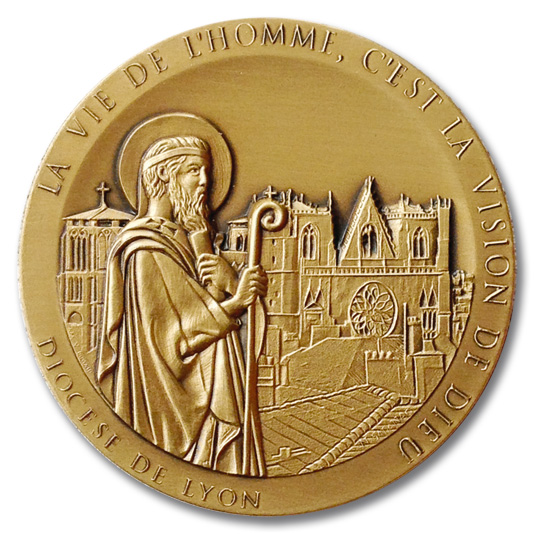 Une nouvelle médaille pour le Diocèse de Lyon