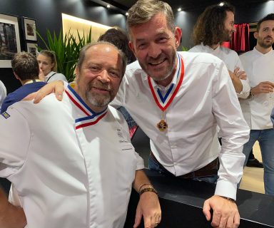 Gilles Goujon MOF 1996 et Nicolas Salagnac MOF 2000