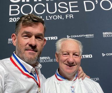 Jean-François Girardin Président SNMOF MOF 1993 et Nicolas Salagnac MOF 2000