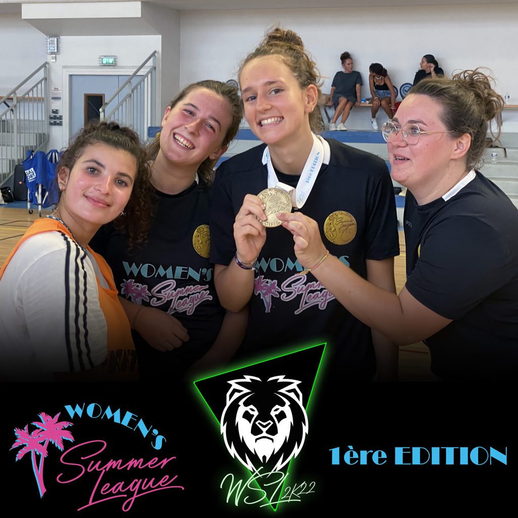 Women's summer ligue 2022 - Voltaire Lyon Basket - Nicolas Salagnac création d'une médaille