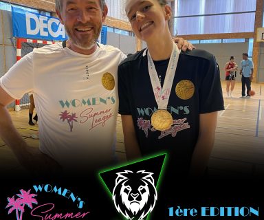 Women's summer ligue 2022 - Voltaire Lyon Basket - Nicolas Salagnac création d'une médaille