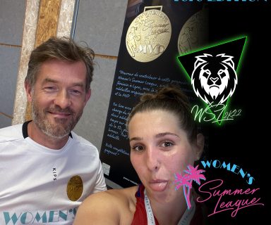 Women's summer ligue 2022 - Voltaire Lyon Basket - Nicolas Salagnac création d'une médaille