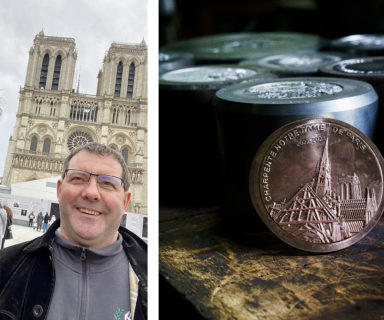 Patrick_Jouenne_et_Nicolas_Salagnac_Notre_Dame_de_Paris-médaille